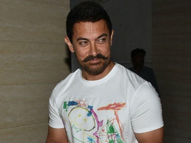 aamir khan in t shirt