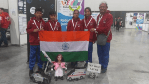 Indian students excel in the International Robotics Championship