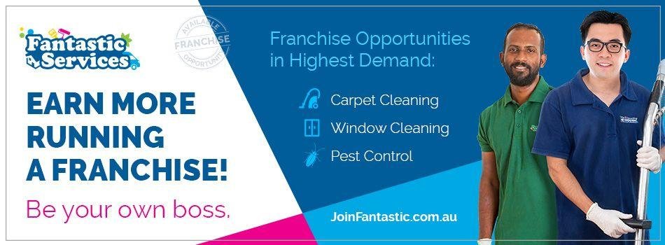 Start your own domestic services business with Fantastic Services - Low-start franchise opportunities all over Australia