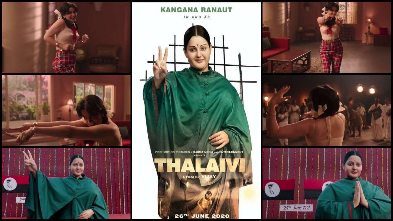 Thalaivi Teaser 2019 Kangana Ranaut Transforms Into Jayalalithaa Shows Her Journey From 0725